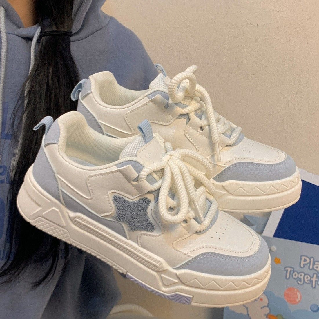 Casual streetwear sneakers